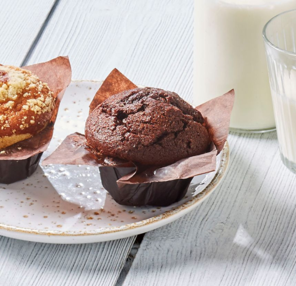 MUFFIN CACAO FOURRAGE CHOCOLAT NOISETTE 120 G  / 24 PCS