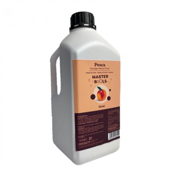 SIROP PÊCHE  POUR BUBBLE TEA BOUTEILLE DE 2 L