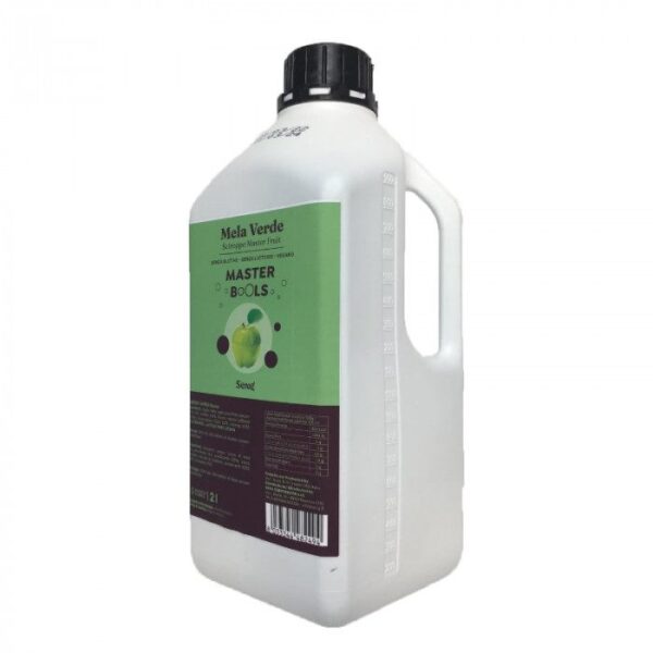 SIROP POMME VERTE  POUR BUBBLE TEA BOUTEILLE DE 2 L